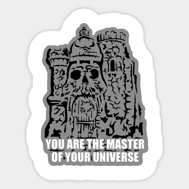 Universe Master Sticker by Nerdpins